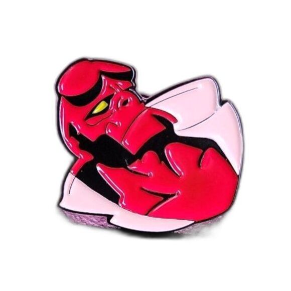Small hell boy enamel pin comic super hero - Picture 1 of 2